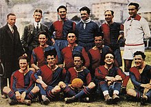 Die Meistermannschaft des Genoa CFC im Jahr 1924