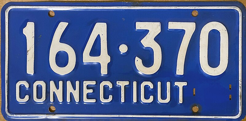 File:1957 CT license plate.jpg