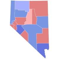 2004 United States Senate election in Nevada results map by county.svg