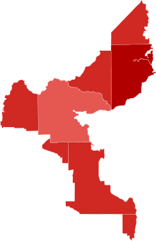 2010 Florida's 6th Congressional District election by county.svg