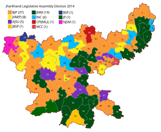 <span class="mw-page-title-main">2014 Jharkhand Legislative Assembly election</span>