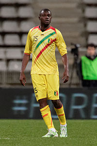 Drissa Diakite He played one season with MC Alger, then joined the French club Nice. 20150331 Mali vs Ghana 093.jpg