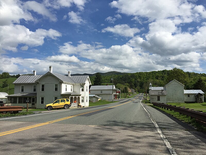 File:2016-05-19 16 36 21 View east along the Highland Turnpike (U.S. Route 250) in Head Waters, Highland County, Virginia.jpg