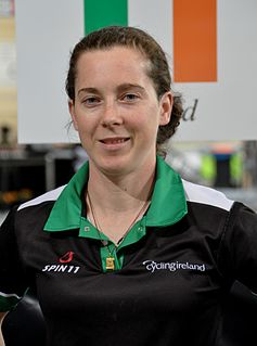 Lydia Gurley Irish track cyclist