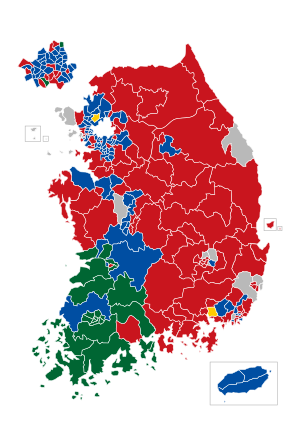 2016 South Korean election constituency results no llang.svg