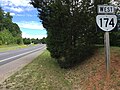 File:2017-06-27 11 29 02 View west along Virginia State Route 174 (Kings Mountain Road) at Virginia State Route 108 (Figsboro Road) in Collinsville, Henry County, Virginia.jpg
