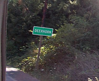 Deerhorn, Oregon Unincorporated community in the State of Oregon, United States