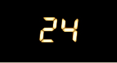 Logo der US-amerikanischen Fernsehserie „24“