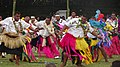 Men dancing in Wallis.