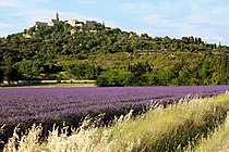 Η εκκλησία του Saint-Michel κυριαρχεί στην κοιλάδα