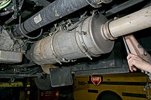 Diesel particulate filter of a school bus 412 DSP Transportation 233 - DPLA - f9cee0a0b307aa1e63acc0e67b6a339c.jpg