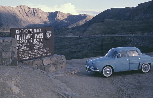 Loveland Pass in 1964