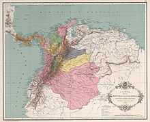 Departments of Colombia in 1890 Mapa de Colombia (1890).jpg