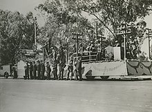 The Amalgamated Postal Workers Union float at the South Australian Labour Day parade, 1936. APWU float.jpg