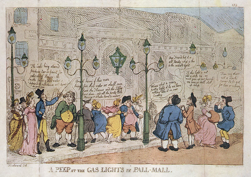 File:A Peep at the Gas Lights in Pall Mall Rowlandson 1809.jpg