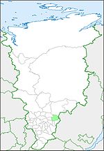 Миниатюра для Файл:Aban raion on a map of Krasnoyarsk krai.jpg