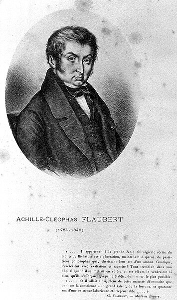 File:Achille-Cléophas Flaubert. Lithograph, 1900. Wellcome L0000283.jpg