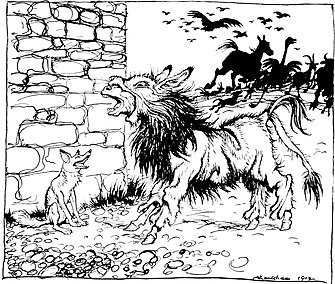 Arthur Rackham illustration, 1912 Aesops Fables-Rackham-103.jpg