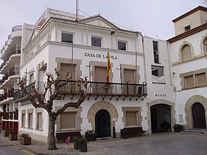 Town hall of Sant Pol de Mar