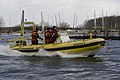 Dutch local lifeguards responding to a SAR call.