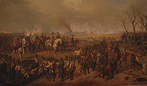 Албрехт Адам Радецки in der Schlacht bei Novara 1849.jpg