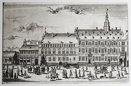 Altes Rathaus um 1700