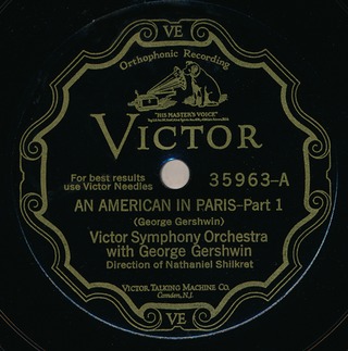 <span class="mw-page-title-main">An American in Paris</span> Symphonic tone poem by George Gershwin