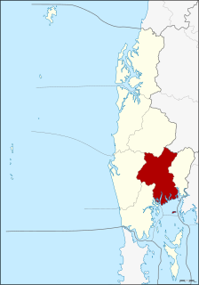 Mueang Phang Nga district District in Phang Nga, Thailand