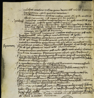 <i>Annales florentini</i> Annals of Florence