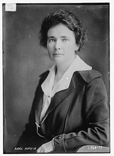 Anne Henrietta Martin American suffragist, author