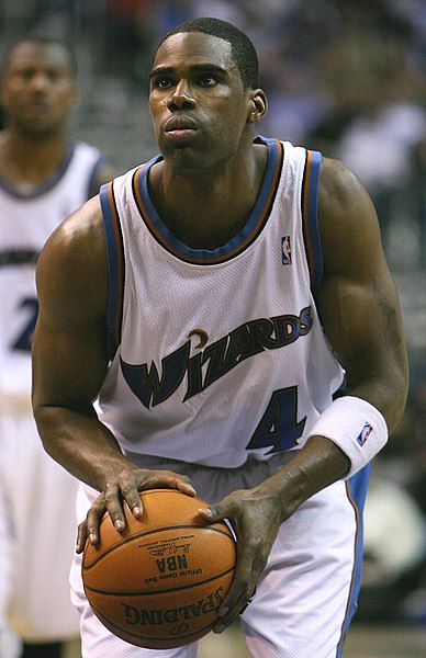 Antawn Jamison was selected 4th overall by the Toronto Raptors (traded to the Golden State Warriors).