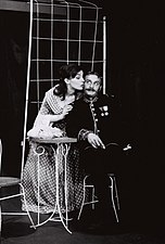 Anka Zupanc (sl) et Dare Valič (en) dans Rendez-vous d'Anton Medved en 1964
