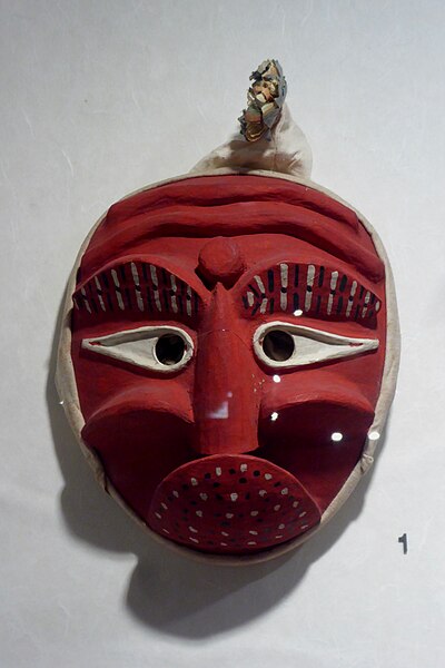 File:Apostate Monk Mask on display in the National Folk Museum of Korea.jpg