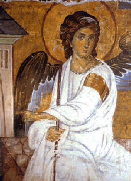 File:Archangel Gabriel Outside Jesus' Tomb after Resurrection.png