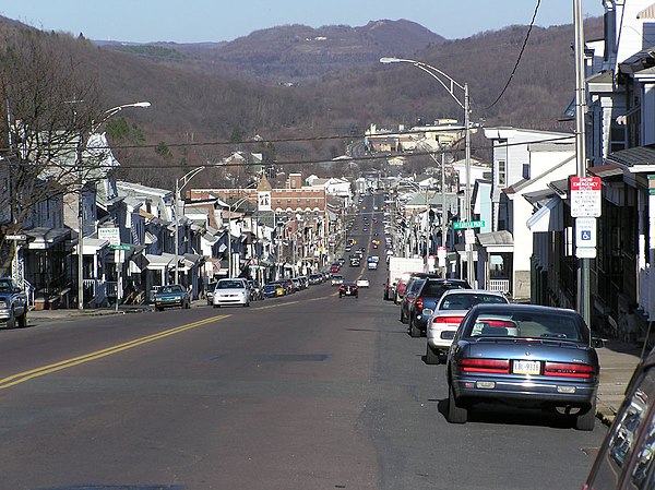 View of Ashland looking toward downtown