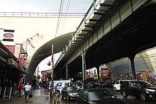 One proposal would continue up 31st Street from the current terminus at Astoria-Ditmars Boulevard. Astoria-Ditmars BMT td (2019-08-21) 01.jpg