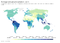 Average annual precipitation, OWID.svg