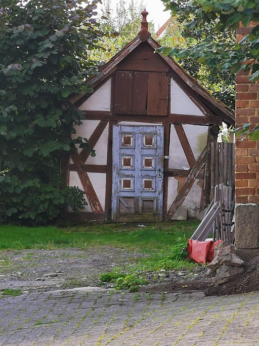 Backhaus in der Hintergasse 7 zu Bühren, Niedersachsen, Germany