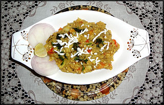 <span class="mw-page-title-main">Baingan bharta</span> Indian dish, bearing a resemblance to baba ghanoush