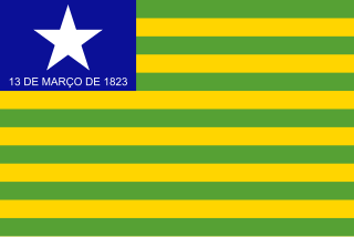 <span class="mw-page-title-main">Flag of Piauí</span> Flag of the Brazilian state of Piauí