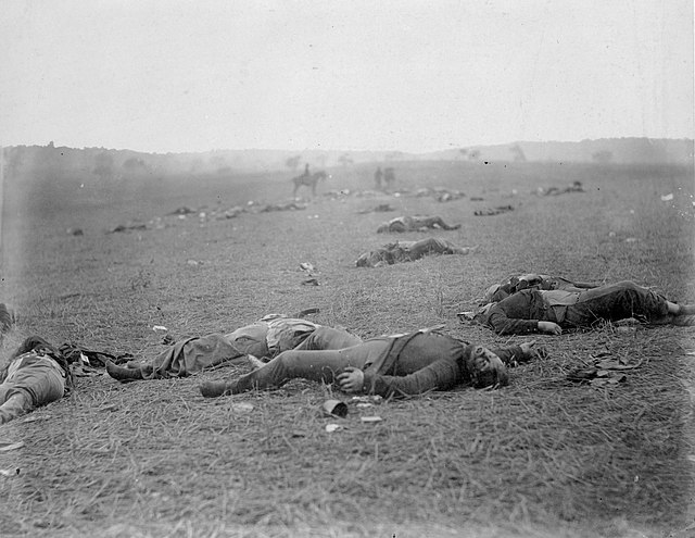 Aftermath of the Battle of Gettysburg, American Civil War, 1863
