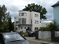 A Bauhaus style building in Chemnitz