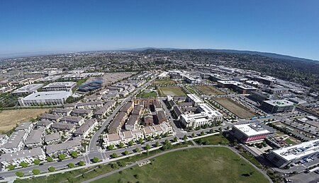 Bay Meadows Aerial Photo