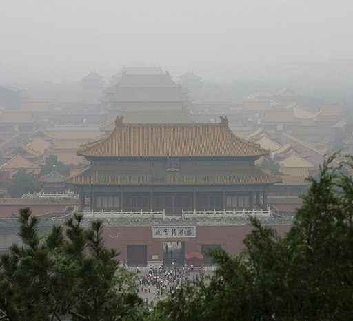 Beijing Forbidden City Smog