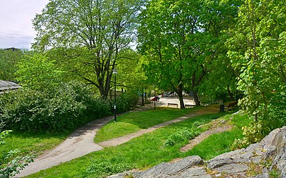 Vägbeskrivningar till Bergsgruvan med kollektivtrafik