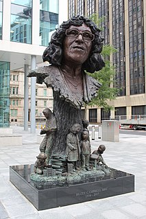 <span class="mw-page-title-main">Statue of Betty Campbell</span> 2021 sculpture in Cardiff, Wales