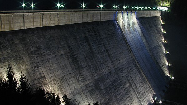 The Bicaz Dam