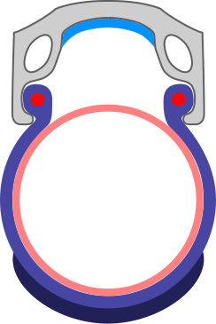 File:Bicycle-wheel flat but reinflated.svg