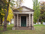 Mausoleum in the Homewood Cemetery, Pittsburgh