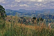 View from Ekukhanyeni into the Mdloti River valley Blick ins Tal des Mdloti River (Sp0415).jpg